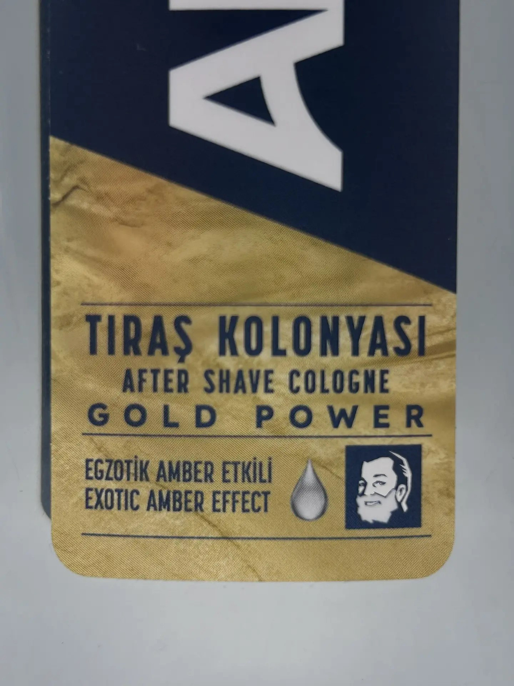 Aftershave одеколон Gold Power после бритья 255 мл (Турция)