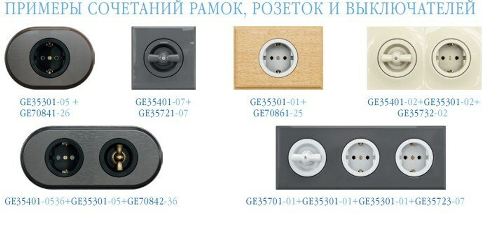 Выключатель ретро поворотный, встраиваемый, пластик, белый, ЛАХТА "Оптима" МезонинЪ GE3540*-01 / 1 Группа света, проходной