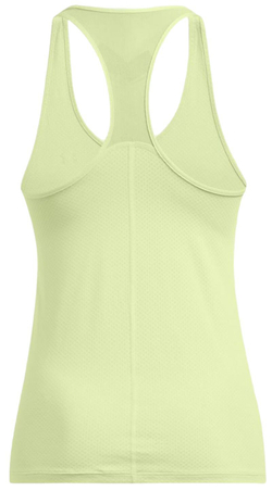 Женский топ теннисный Under Armour Women's HeatGear Armour Racer - зеленый