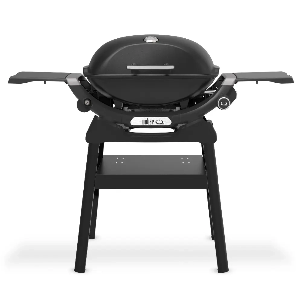 Газовый гриль Weber Q 2200N с боковыми столиками и подставкой