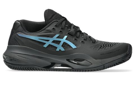 Женские Кроссовки теннисные Asics Gel-Resolution X Clay Night Energy - black/prism blue