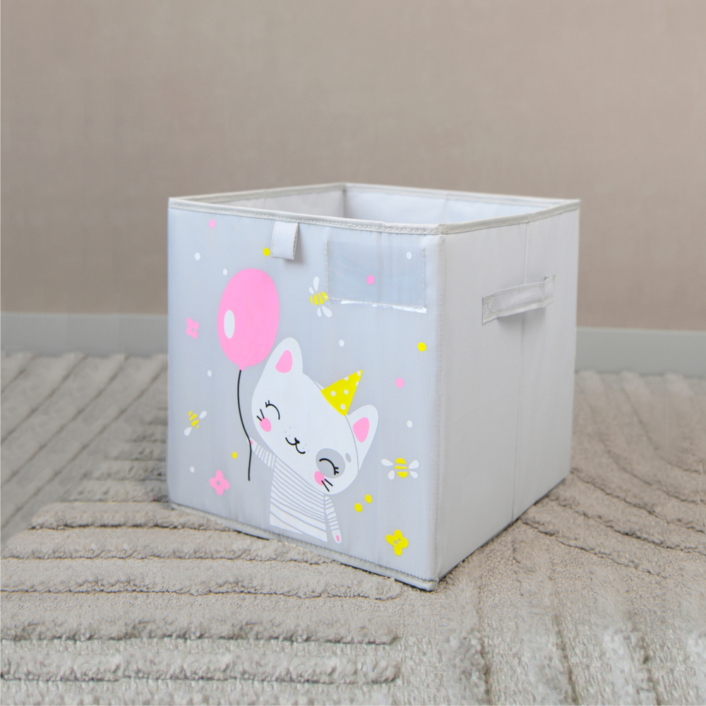 Коробка для игрушек. Котик