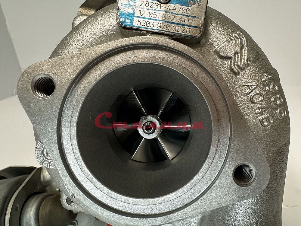Турбина 53039700226 BorgWarner для Hyundai