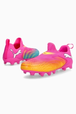 Бутсы Puma Future 9 Match LL FG/AG Junior - розовый