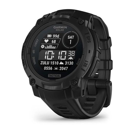 Умные часы Garmin Instinct 3 Solar Tactical 45 mm Black