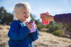 Крышки для стаканов Klean Kanteen Sippy 76 мм, Pink Tie Dye - 2 шт