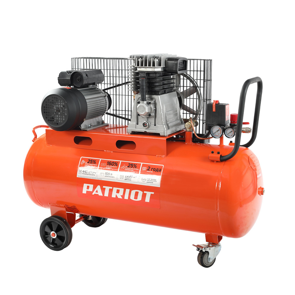 Поршневой компрессор PATRIOT PTR 100-440 I