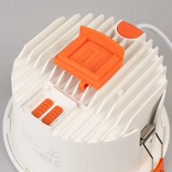 Светильник MS-ALORA-BUILT-R140-12W Day4000-MIX (WH, 60 deg, TRIAC) (Arlight, IP54 Пластик, 3 года) 048086