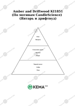 Отдушка по мотивам Candle Science — Янтарь и дрифтвуд