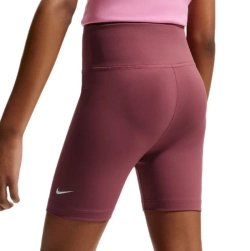Шорты для девочки теннисные Nike Kids One Dri-Fit 5in - pink smoke/white