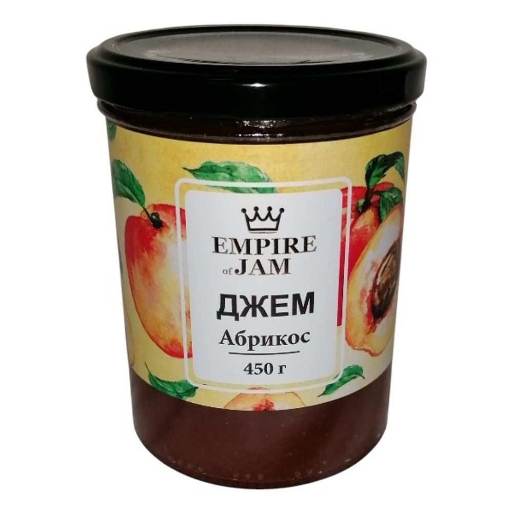 Джем абрикосовый (450 г банка твист офф)