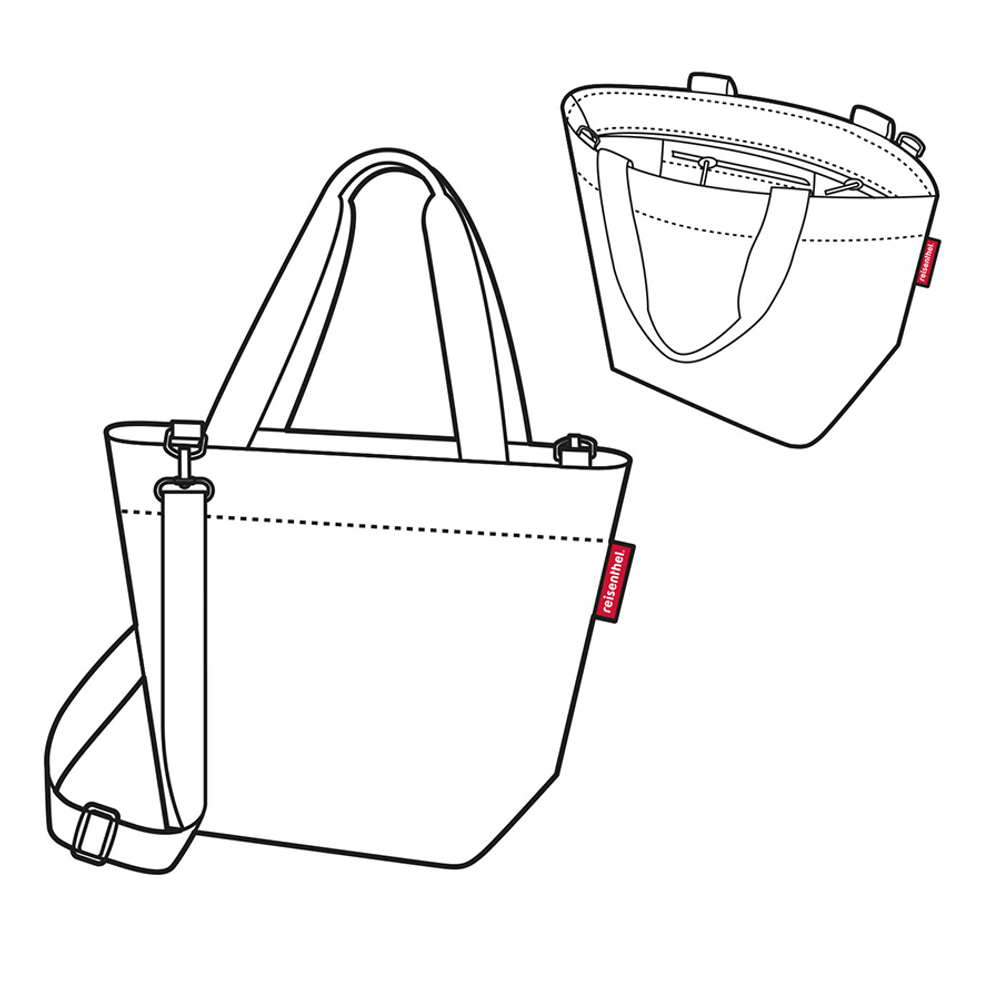 Сумка shopper xs miami black