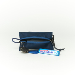 Fabric Key Wallet темно-синий