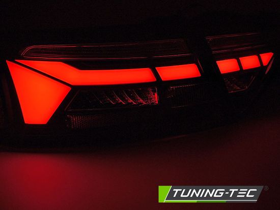 LED BAR TAIL LIGHTS SMOKE SEQ fits AUDI A5 11-16