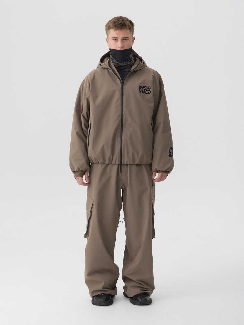 WILD x SNAP JACKET SAND