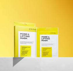 BE-HOPE Luxury VEGAN PORE LIFTING Mask - Набор тканевых масок для сужения пор с лифтинг эффектом (5 шт)