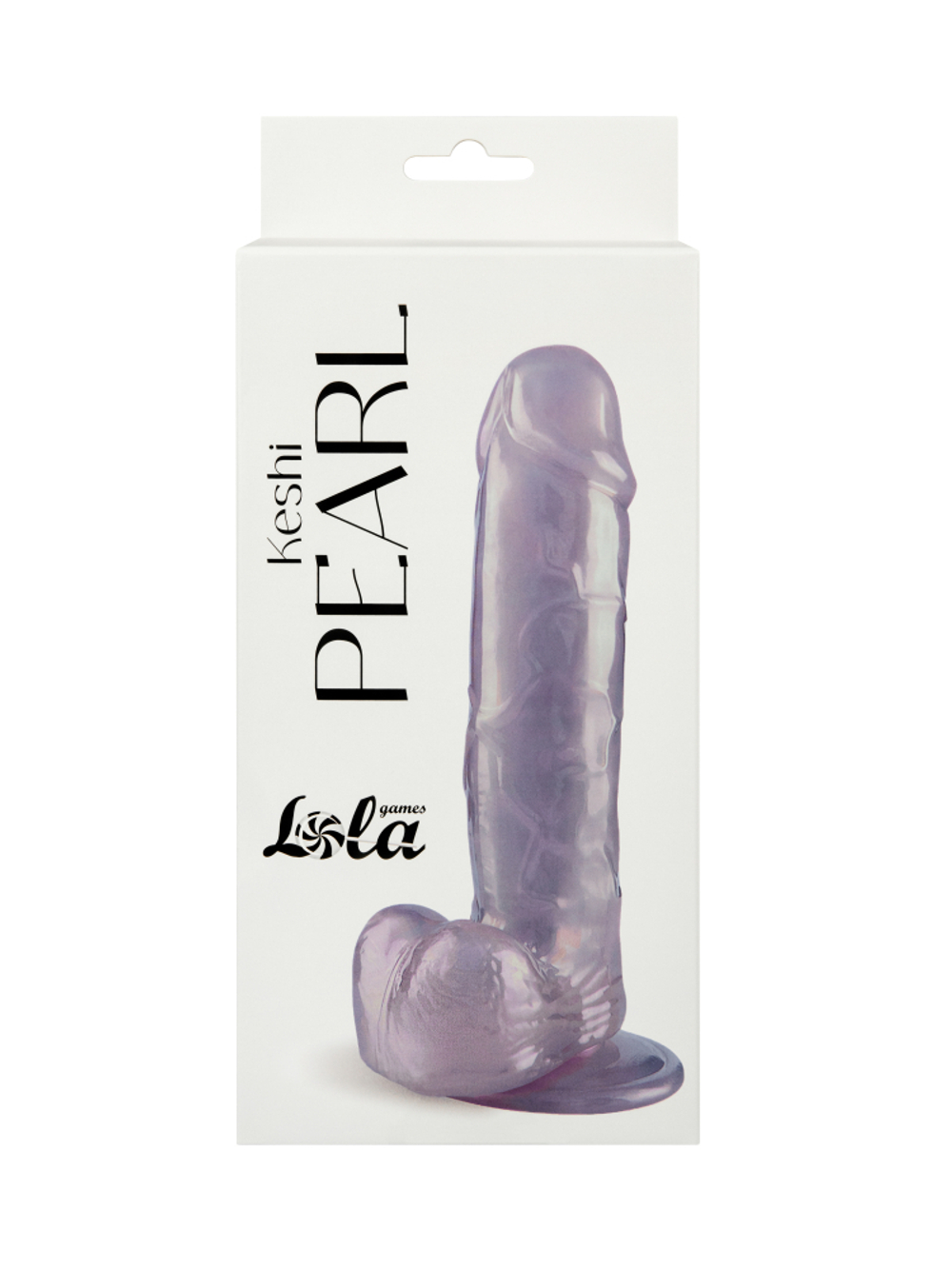 Перламутровый дилдо Keshi Pearl Фиолетовый