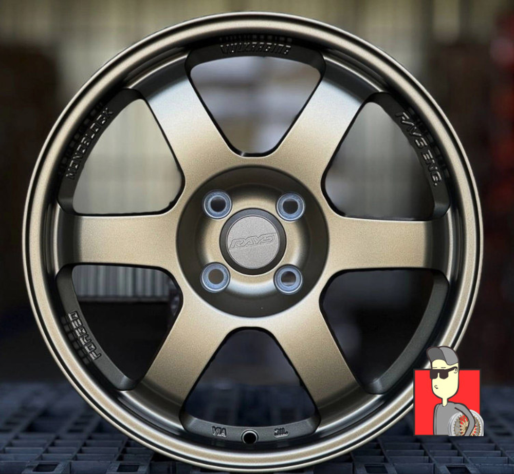 Комплект дисков Rays TE37 16x7 et40 4x100
