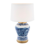 Лампа настольная Table Lamp Chinese Blue арт.112085