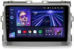 Магнитола для Toyota Estima 3 2006-2016 (без 360, рамка серая 9) - Teyes CC3 на Android 10, Быстрая, QLED, CarPlay, 4G SIM-слот