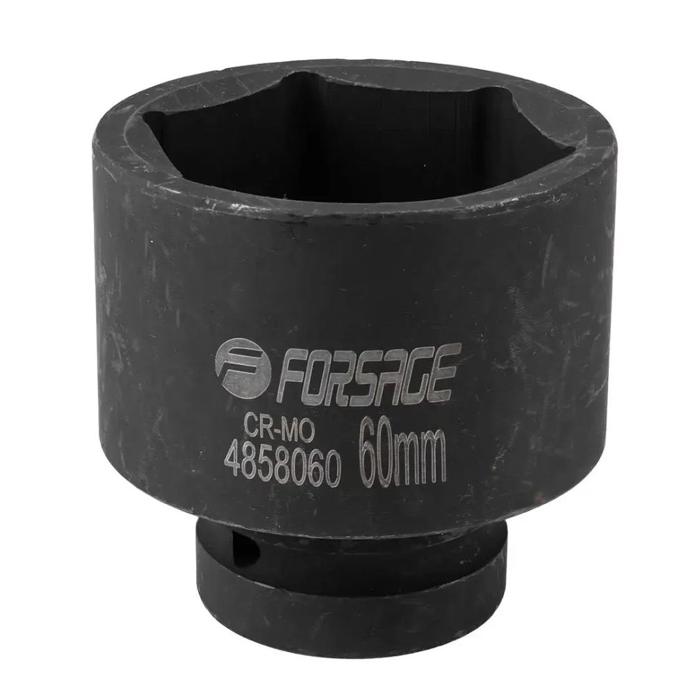 Головка ударная 1'', 60мм (6гр.) Forsage F-4858060