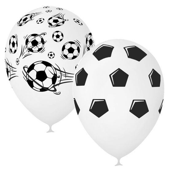 Воздушные шары 12"/30см Футбол 25шт