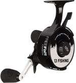 Катушка 13 Fishing FreeFall Carbon - Inline Ice Fishing Reel bb3+1 (2.5:1) BBCFFNW2.5-LH  Вес 175г 0.16мм-91м Нагр.3.0кг 48см/об Northwoods Edition Gear Ratio - LH Retrieve