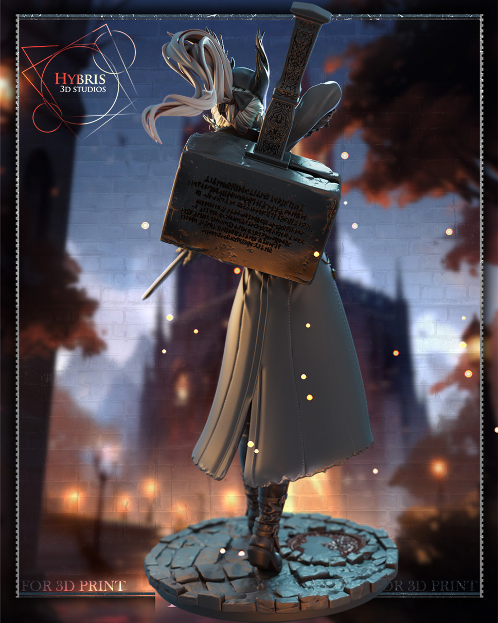 Фигурка Женщина Охотник Bloodborne