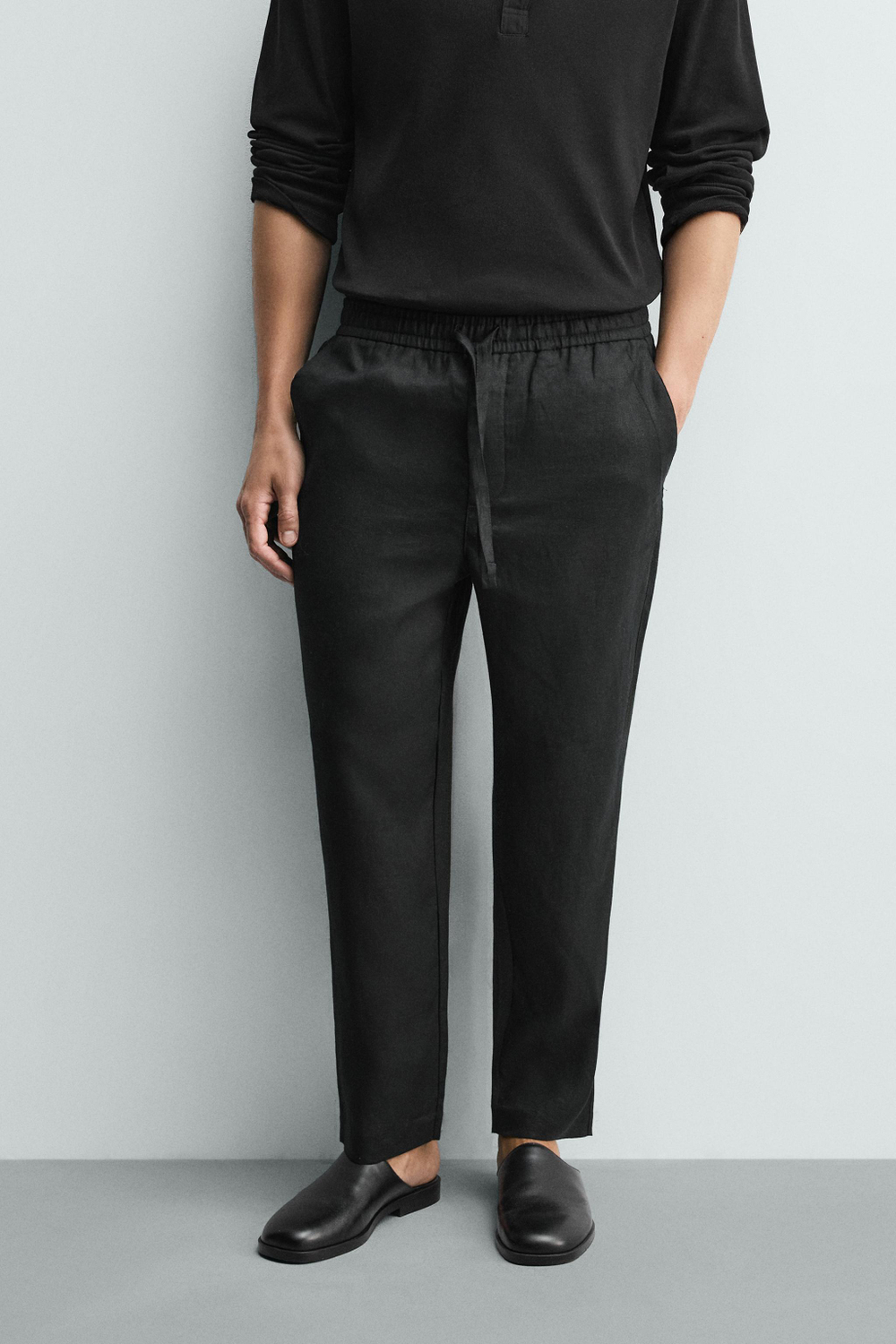 БРЮКИ СВОБОДНОГО КРОЯ ИЗ 100% ЛЬНА — ZARA · 5070/902