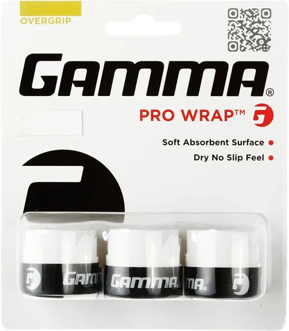 Теннисные намотки Gamma Pro Wrap 3P