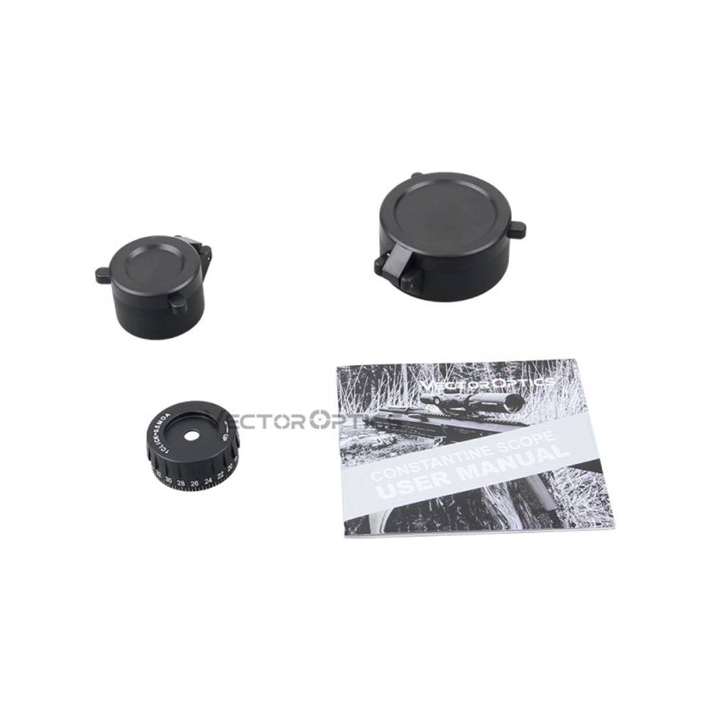 Прицел Vector Optics Constantine 1-10x24, ( Сетка Fiber Center Dot / с подсветкой )