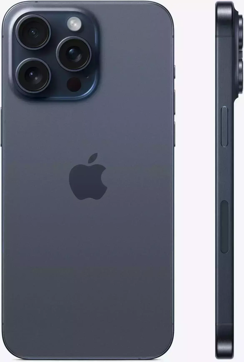 iPhone 15 Pro Max 256 ГБ, Dual: nano SIM + eSIM, синий титан