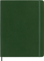 Блокнот Moleskine Classic Soft (QP623K15) 19х25 см, 192стр. без линовки, мягкая обложка, зеленый