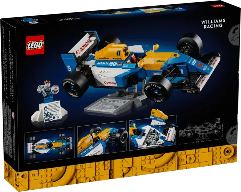 Конструктор LEGO Icons 10353 Williams Racing FW14B & Nigel Mansell