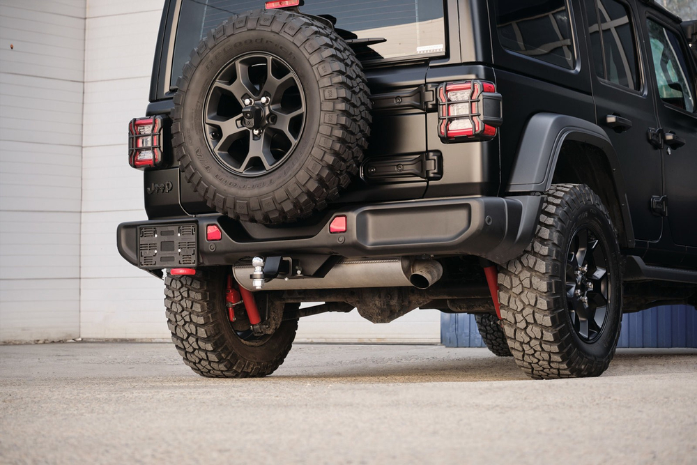 Фаркоп BMS для Jeep Wrangler JK, JL 2018-2026 (под американский бампер)