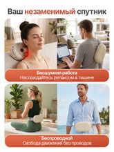 Вибромассажер для мышц кора и поясницы с функцией нагрева DFC VM-SQ-S1