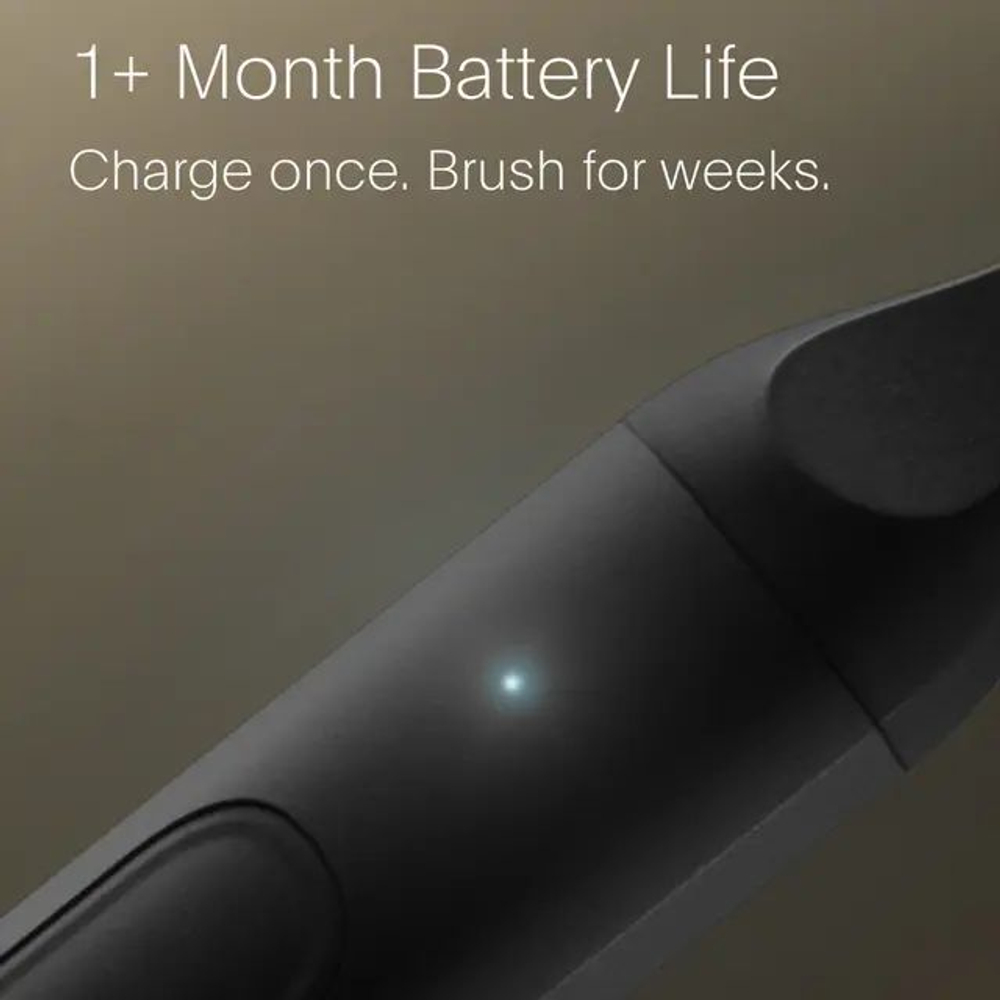 SURI Электрическая зубная щетка 2.0 Sonic Electric Toothbrush with UV Cleaning Travel Case, Midnight Black