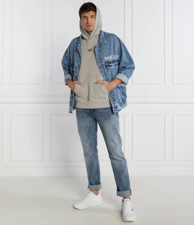 Худи SIGNATURE HOODIE Tommy Jeans - серый(DM0DM17785)