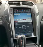 Магнитола для Ford Explorer 5 2016-2019 (SYNC 3) - Kuberg ZF-1263-S3-GE вертикальный экран в стиле "Тесла" на Android 13, Быстрая, CarPlay, 4G SIM-слот, поддержка 360 камер