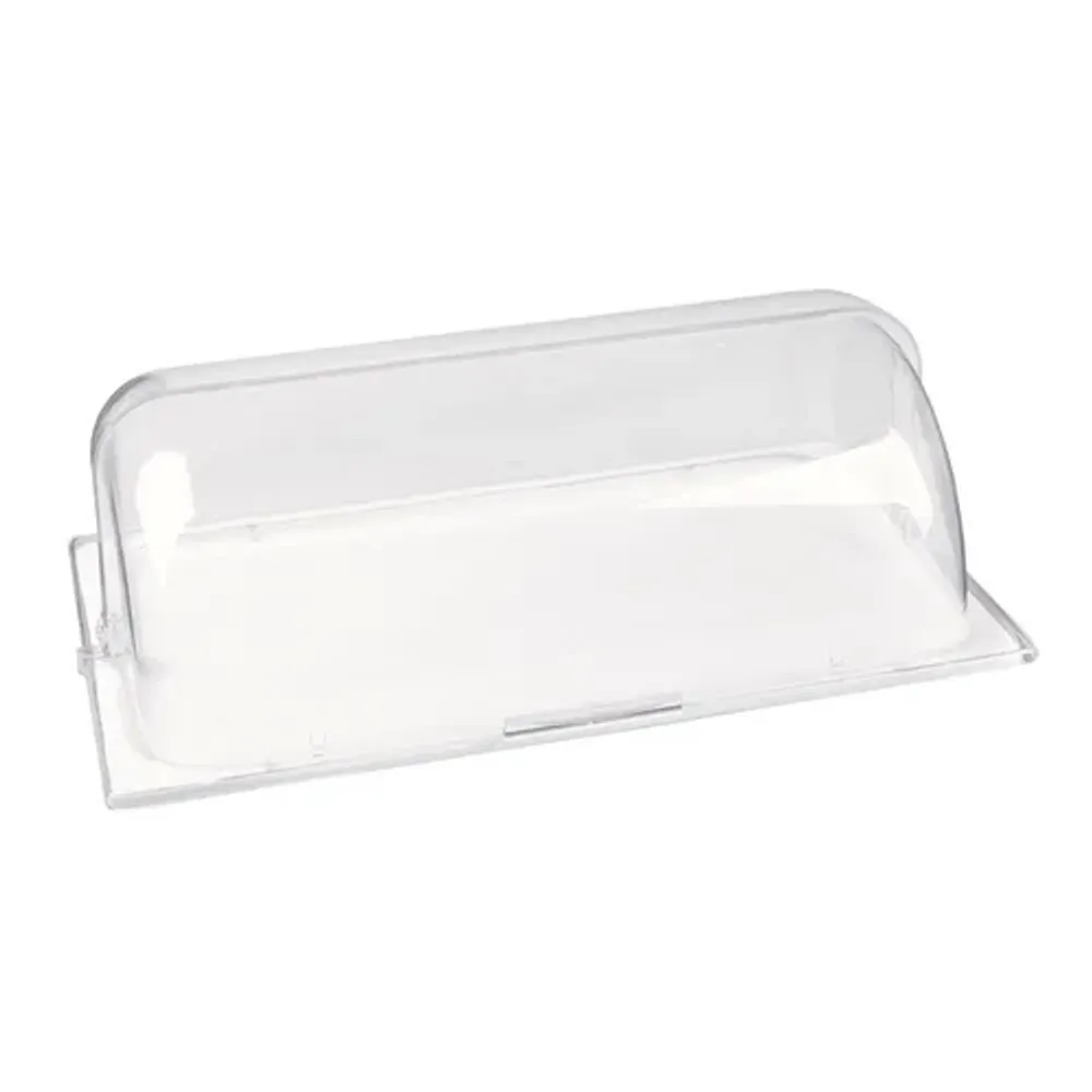 Поднос блюдо для выкладки 53*32,5*19 см фарфор с пласт. Roll-top крышкой SUNNEX