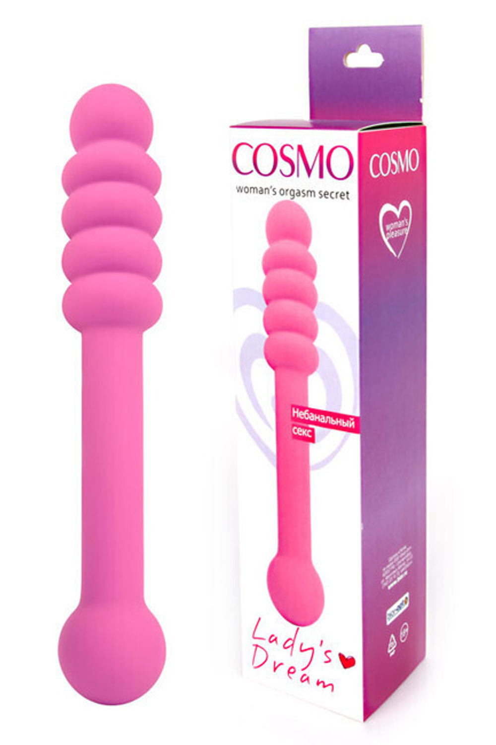 Стимулятор Сosmo Lady's Dream (20 см) (Цвет: розовый)
