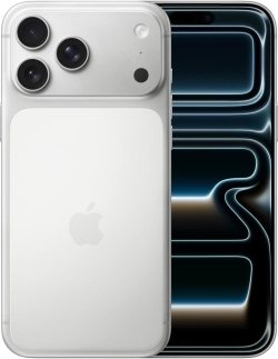 Смартфон Apple A3526 iPhone 17 Pro Max 2Tb серебристый моноблок 3G 4G 1Sim 6.9" 1320x2868 iOS 26 48Mpix 802.11 a/b/g/n/ac/ax/be NFC GPS Protect