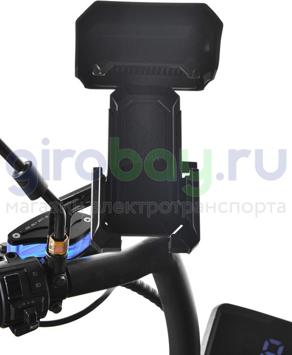 Электроскутер WHITE SIBERIA PRO BLACK EDITION 5000W (60V/40Ah)