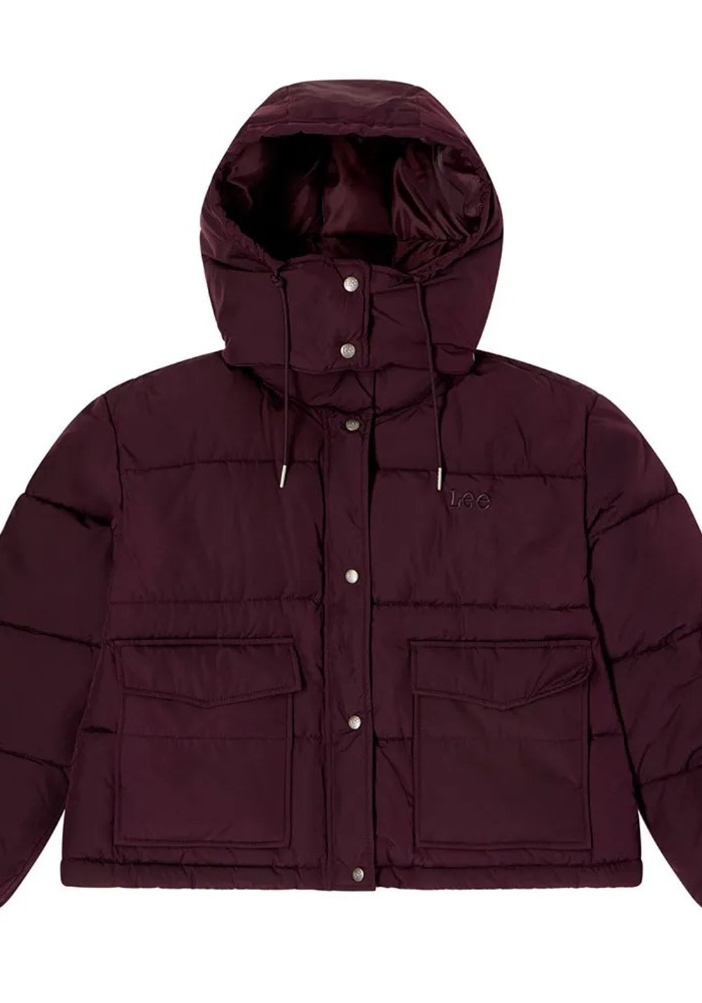 Куртка SHORT PUFFER WITH HOOD 112372631