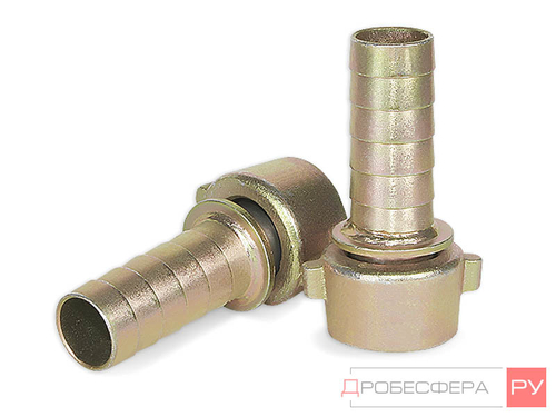 Штуцер 1.1/2" х ёлка с гайкой RD 55х1/6"