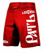 Шорты спортивные ММА LEGENDA Рать, красные