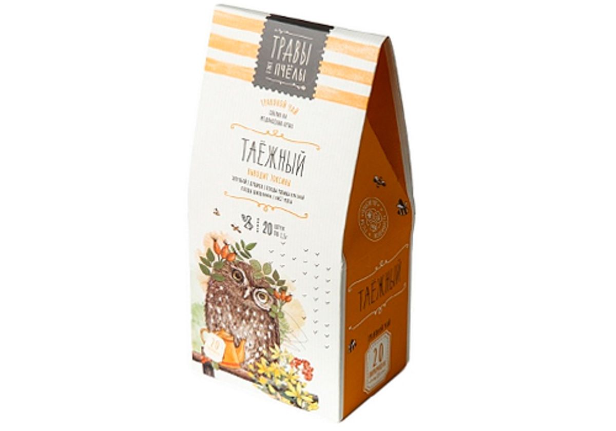 Чай в пирамидках Таежный, 30г