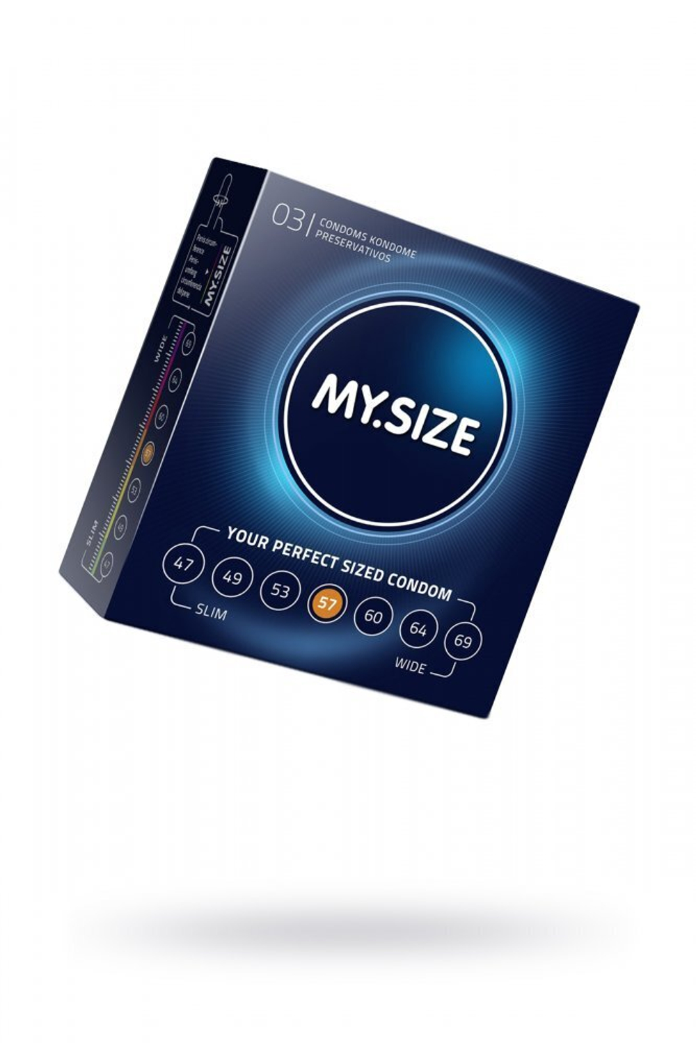 Презервативы MY.SIZE № 3 размер 57 ширина 5,7 см