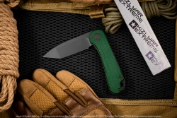 Нож Civivi Elementum C907T-E сталь D2 BlackWash рукоять Green Micarta