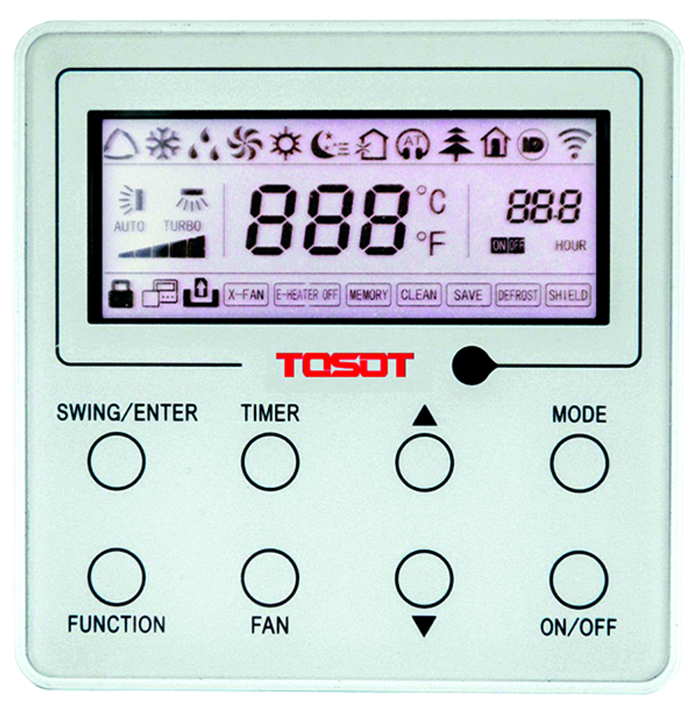 Сплит-система кондиционер канальный Tosot T18H-ILD/I/T18H-ILU/O на 50 м²